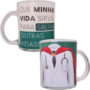 Imagem de Caneca Lux Profissões Medicina 330ml - Modelos Sortidos - LANTY (KE HO