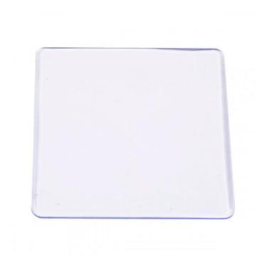 Imagem de Base Acrílica Artesanato Quadrada 7x7cm P/ Biscuit 30 Unids - Russo Ar