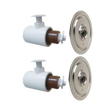 Imagem de Kit 2 Hidros Inox 304 com Canhão Brustec e Retorno Direcional Inaqua -