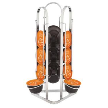 Imagem de Porta Cápsulas Três Corações Suporte para 15 Unidades Café Cromado