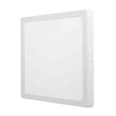 Imagem de Painel Led Play Sobrepor Quadrado 24w Bivolt 6.500k - Branco - BLUMENA