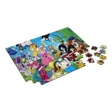 Imagem de Quebra Cabeça Hora De Aventura Personalizado 120 Peças 002 - Pomps Gee