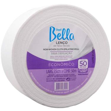 Imagem de Lenço Depilatório TNT em Rolo Depil Bella com 50 metros (PA1077)