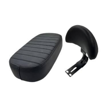 Imagem de Deevoka Almofada de bicicleta elétrica de bicicleta de bicicleta traseira, instalação fácil, biciciclismo ao ar livre Bicicleta à prova de choques Bicicleta, com Encosto Grande