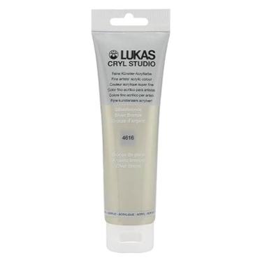 Imagem de Lukas Cryl Studio Artist Acrylics - Qualidade profissional, tintas de secagem rápida - Bronze metálico prateado 125 ml tubo