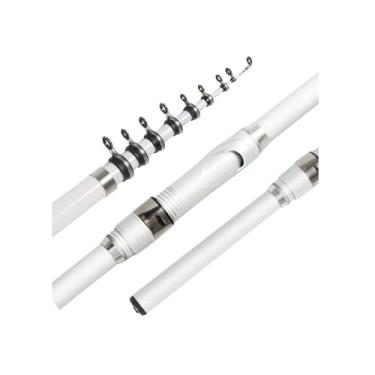 Imagem de Vara de Pesca de Viagem Vara de pesca telescópica rocha, alimentador telescópico portátil ultraleve, vara fibra carbono(1.5M)