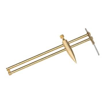 Imagem de barenx Cortador de círculo, ferramenta de régua de medição, ferramenta de corte circular, corte de papel, artesanato, cortador de bússola, cobre