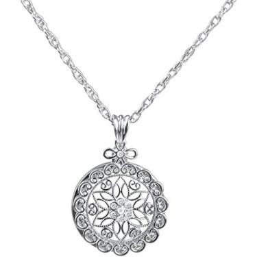 Imagem de Elegante colar de lupa, colar portátil, pingente de lupa, lente de leitura delicada com corrente, lupa leve para idosos, leitura, inspeção, moedas, joias