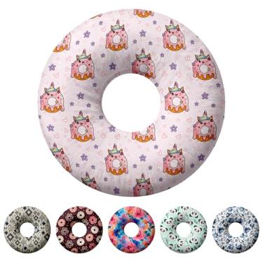 Imagem de Travesseiro de piercing de orelha para pessoas que dormem de lado, travesseiro com orifício de ouvido para CNH e dor de ouvido, inflamação no ouvido, almofada de dormir lateral em forma de O