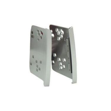 Imagem de Moldura Painel Focus 01/08 2 Din Ka 99/11 Ecosport 01/09 Prata 2 Din -