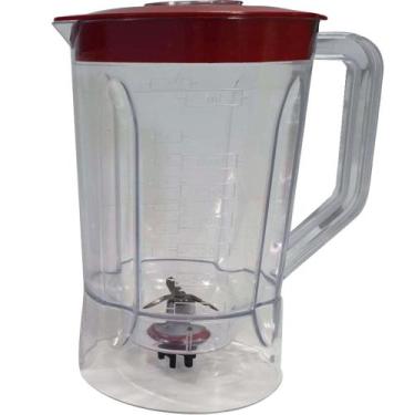 Imagem de Copo Para Liquidificador Philco Ph 900 Original Preto Ou Vermelho Mebr