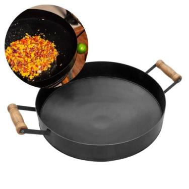 Imagem de Disco Entrevero Lareira Churrasco Panela Grande Cozinha Tacho Ferro Ti
