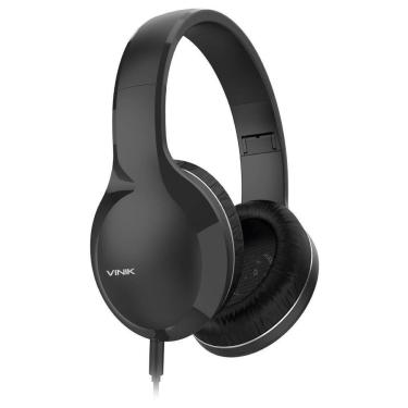 Imagem de Fone De Ouvido Headset Go Tune Preto Com Microfone Cabo 1.2m Plug P2 Estereo P3 - Hg100tp