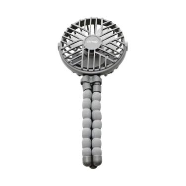 Imagem de Ventilador Portátil para Bebê Clingo – Tripé Flexível, 3 Velocidades, Super Silencioso, USB Recarregável | Para Carrinho, Berço e Carro