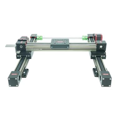 Imagem de RXPXY-H1-45 Robô de pórtico XYZ Stage CNC Router Motorizado Mesa de 3 Eixos Movimento Linear Parafuso Parafuso Trilho com Motor de Passo (Eixo X 500mm (x1), 1000 mm Stroke-Y (x2))