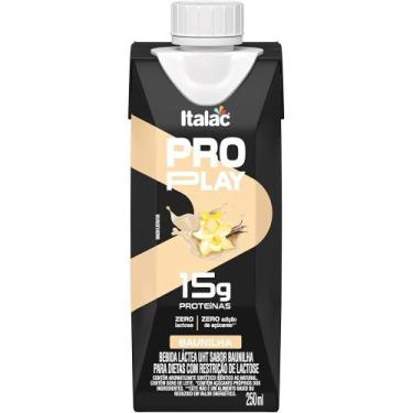 Imagem de Bebida Láctea Pro Play 15g Baunilha Italac 250ml