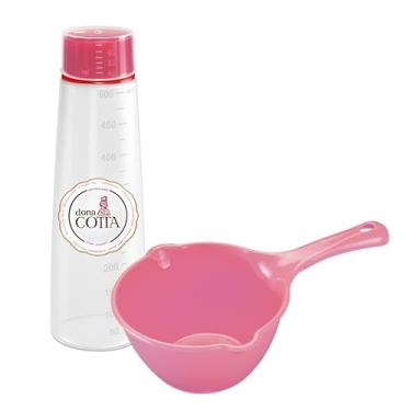 Imagem de Kit Confeiteiro 2 Pçs Bisnaga Regador de Massas Bolos e Panelinha Multiuso Injetemp