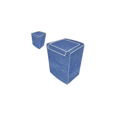 Imagem de Capa para Máquina de Lavar, PVC e Polipropileno, 60x89x98cm, Compatível com Consul, Brastemp, Electrolux