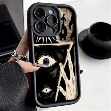 Imagem de Capa para celular com estampa de leopardo para iPhone 13 11 15 14 12 17 16 Pro Max 16E XR XS X 7 8 SE, capa macia de silicone fosco, preta DK85, para iPhone 16