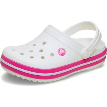Imagem de Crocs Tamancos Crocsfunlab Buzz Woody para crianças, Branco/rosa crush, 11 Little Kid