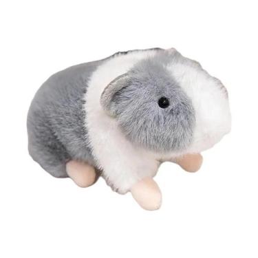 Imagem de Brinquedo De Pelúcia De Porquinho-da-Índia Tricolor, Boneco Macio Para