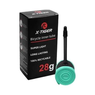 Imagem de Câmara De Ar Ultraleve 700C X-TIGER 18-32C Para Bicicleta De Estrada E