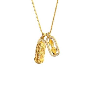 Imagem de Lagnlnaoy Pingente de amuleto Feng Shui para talismã de indução de riqueza e sorte, amuletos de boa sorte, amuletos de boa cultura, saúde, feng shui, decoração chinesa, decoração zen, fique bem em