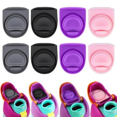 Imagem de ZONBBEE 8 peças de rolha de substituição para Owala FreeSip 680.4 g 947.2 g, tampa de tampa de tampa de silicone superior acessórios de peças de reposição compatíveis com Owala 16/19/24/32/1,134 g (4