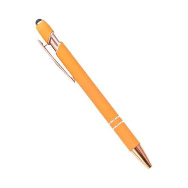 Imagem de Caneta Stylus Retrátil 2 Em 1 Caneta Esferográfica 1.0mm Tinta Preta P