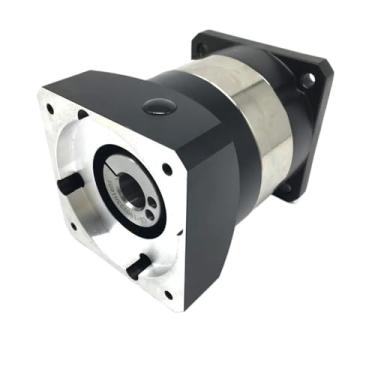 Imagem de EQBVZZRD Redutor planetário de 80 mm redutor planetário 3 ~ 100: 1 caixa de engrenagens 19 mm entrada 7 arcmin para servo motor 400w 600w 730w alta precisão (Ratio40)