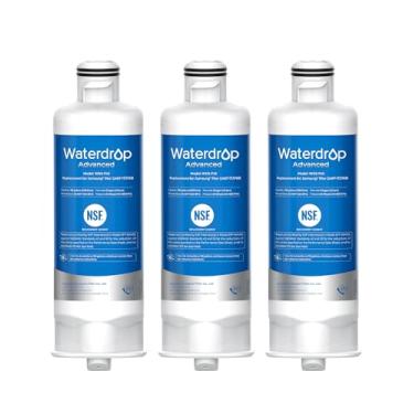 Imagem de Waterdrop DA97-17376B Filtro de água de geladeira, certificação NSF 53, compatível com Samsung DA97-17376B, DA97-08006C, HAF-QIN, HAF-QIN/EXP, pacote com 3