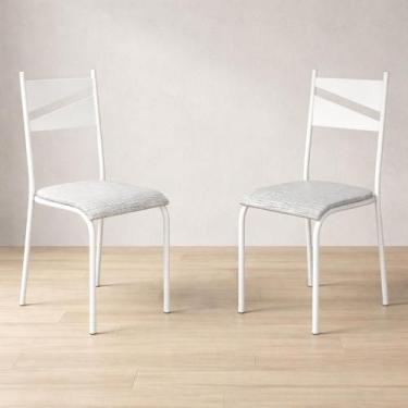 Imagem de Kit 2 Cadeiras de Jantar Varanda Cozinha Sala de Estar Epoxi 543.new -