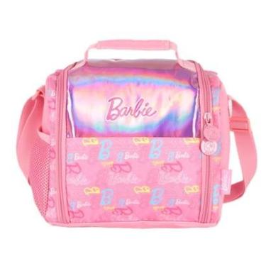 Imagem de Lancheira Termica Escolar Menina Merendeira Bolsa Barbie-Feminino