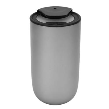 Imagem de Fabater Difusor de óleo Essencial Sem água, à Prova de Vazamento, Aromaterapia de Baixo Ruído para Casa, Carro, Leve, Liga de Alumínio, Portátil, 15ml (Ti Prata)