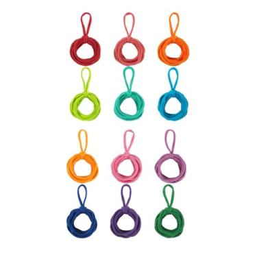 Imagem de Luocute Kit de Tecelagem de Montanha-russa Infantil, 288 Faixas Elásticas Em 12 Cores Com Tear de Plástico ABS Conjunto de Artesanato Criativo para Idades de 6 a 12 Anos para Desenvolver (GREEN)