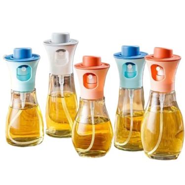 Imagem de Spray Pulverizador Vidro Inox Borrifador Azeite De Cozinha Galheteiro (1)