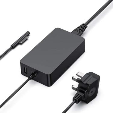 Imagem de Adaptador de alimentação de carregador de 65W 15V 4A compatível com Microsoft Pro 9/8/7/6/5/4/3/X 1/2/3/4 Go1/2/3 Book 1/2/3