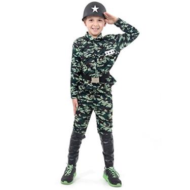 Imagem de Fantasia Soldado Infantil 923750-G
