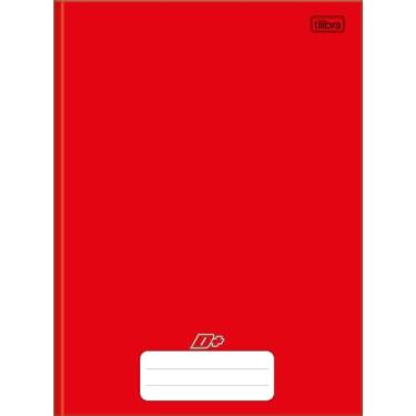 Imagem de Tilibra - Caderno Brochura Capa Dura Universitário, D+, 48 Folhas, Vermelho