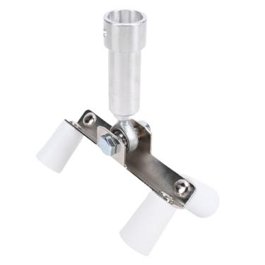 Imagem de Dpofirs Ferramenta Eficiente do Removedor da Lama de Aço Inoxidável do Rolo de Canto Externo Ptfe para a Pintura de Parede, 1/2 Polegada Pólo de Extensão Rosqueado