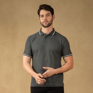 Imagem de BLUSA POLO /MESCLA ESCURO 230005B M