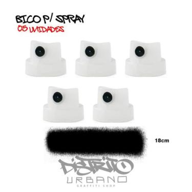 Imagem de Bicos para Spray 5 unid Fat Cap Astro 18CM Graffiti, Pintura Automotiv