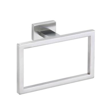 Imagem de Conjunto de acessórios de banheiro ouro preto fosco suporte de toalha de parede suporte de papel rolo anel de toalha gancho de roupão conjunto de ferragens de aço inoxidável, SR, suporte de papel