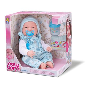 Imagem de Boneca NewBorn Soninho - Menino - Divertoys