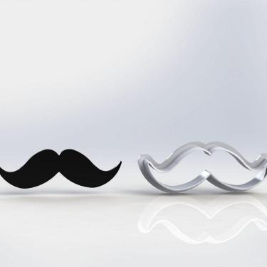 Imagem de Cortador Bigode Mod 2 (Barbearia) Tamanho 5 Cm