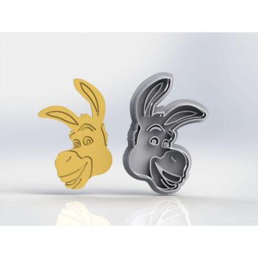 Imagem de Cortador Shrek Burro Tamanho 6Cm
