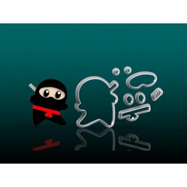 Imagem de Cortador Ninjago Mod 3 Tamanho 5 Cm