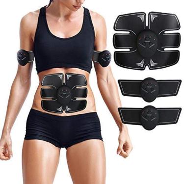 Imagem de Tonificador Muscular Abdomen Ems Fit Control Smart Fitness Braços Abdômen Pernas 3 Em 1