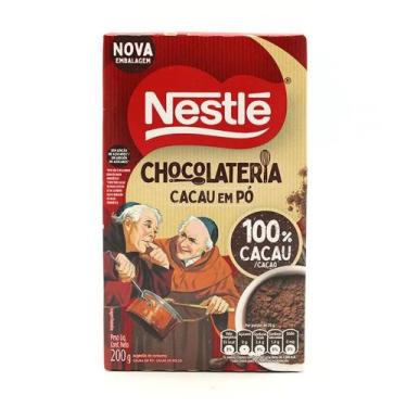 Imagem de Chocolate em Pó 100% Cacau Dois Frades Nestlé 200g