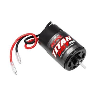Imagem de Motor ESC Escovado De Alta Tensão 1/10 Escala 10T-55T 320A Para Traxxa